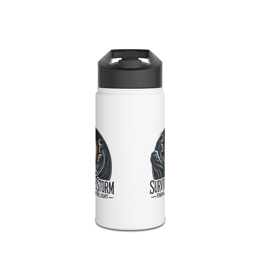 Stainless Steel Water Bottle, Domestic Violence Awareness