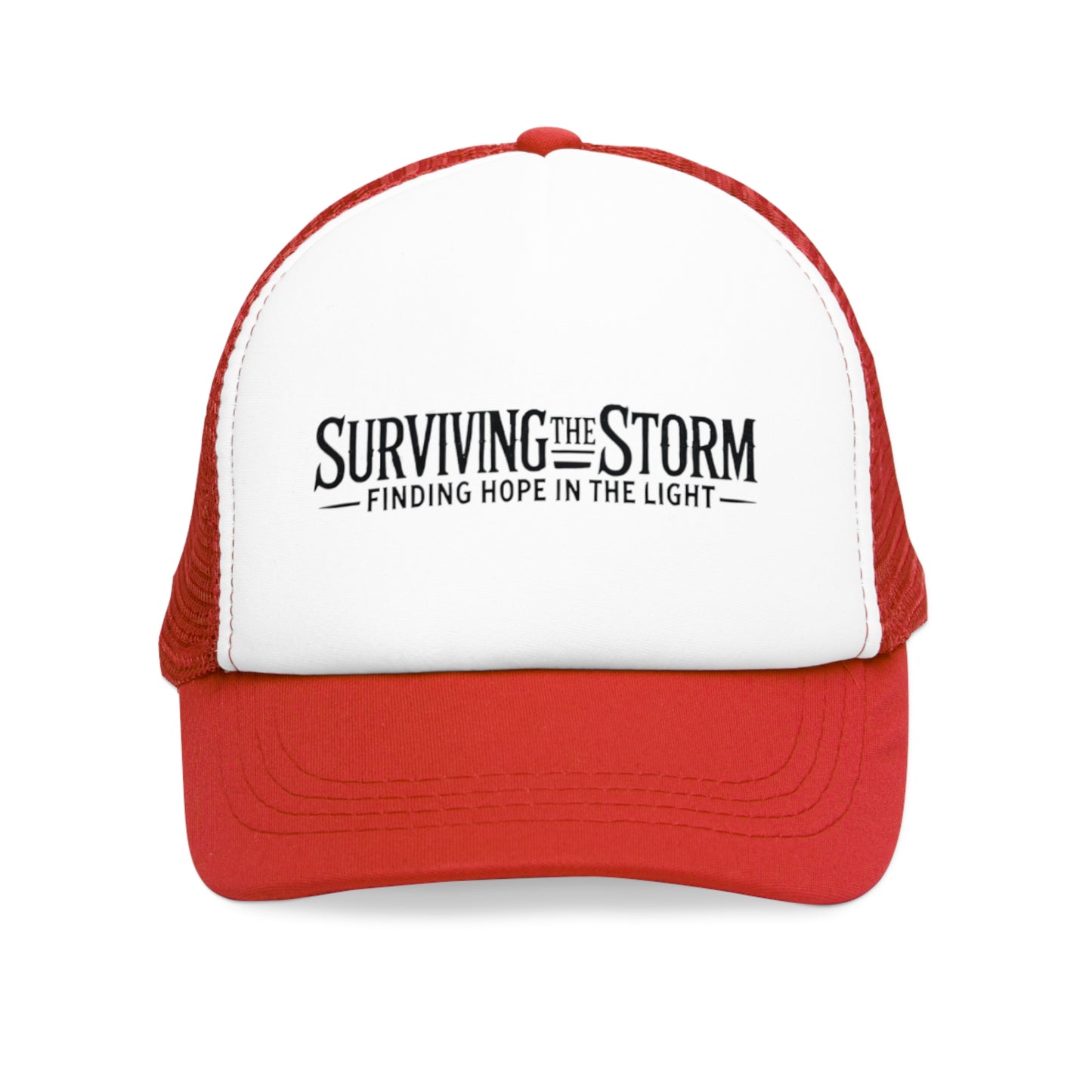 Surviving the Storm Finding Hope in the Light - Mesh Cap