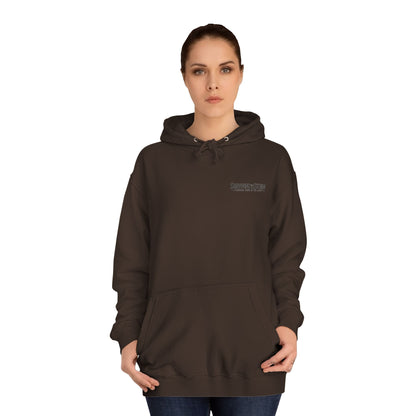 Domestic Violence Awareness Unisex College Hoodie - Surviving the Storm, Finding Hope in the Light