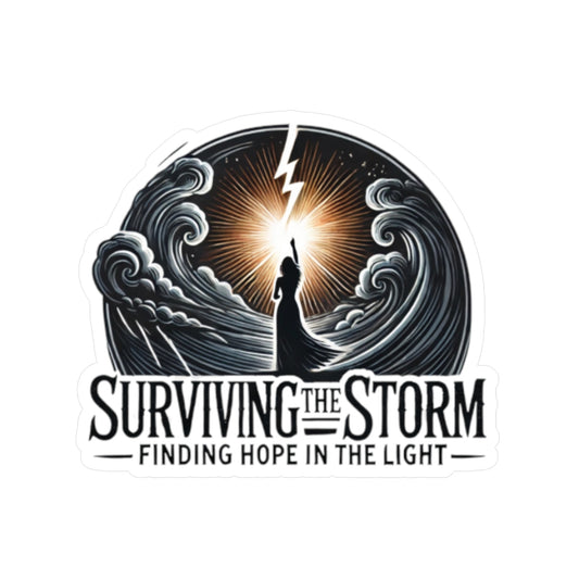 Sticker: Surviving the Storm Vinyl Kiss-Cut Sticker