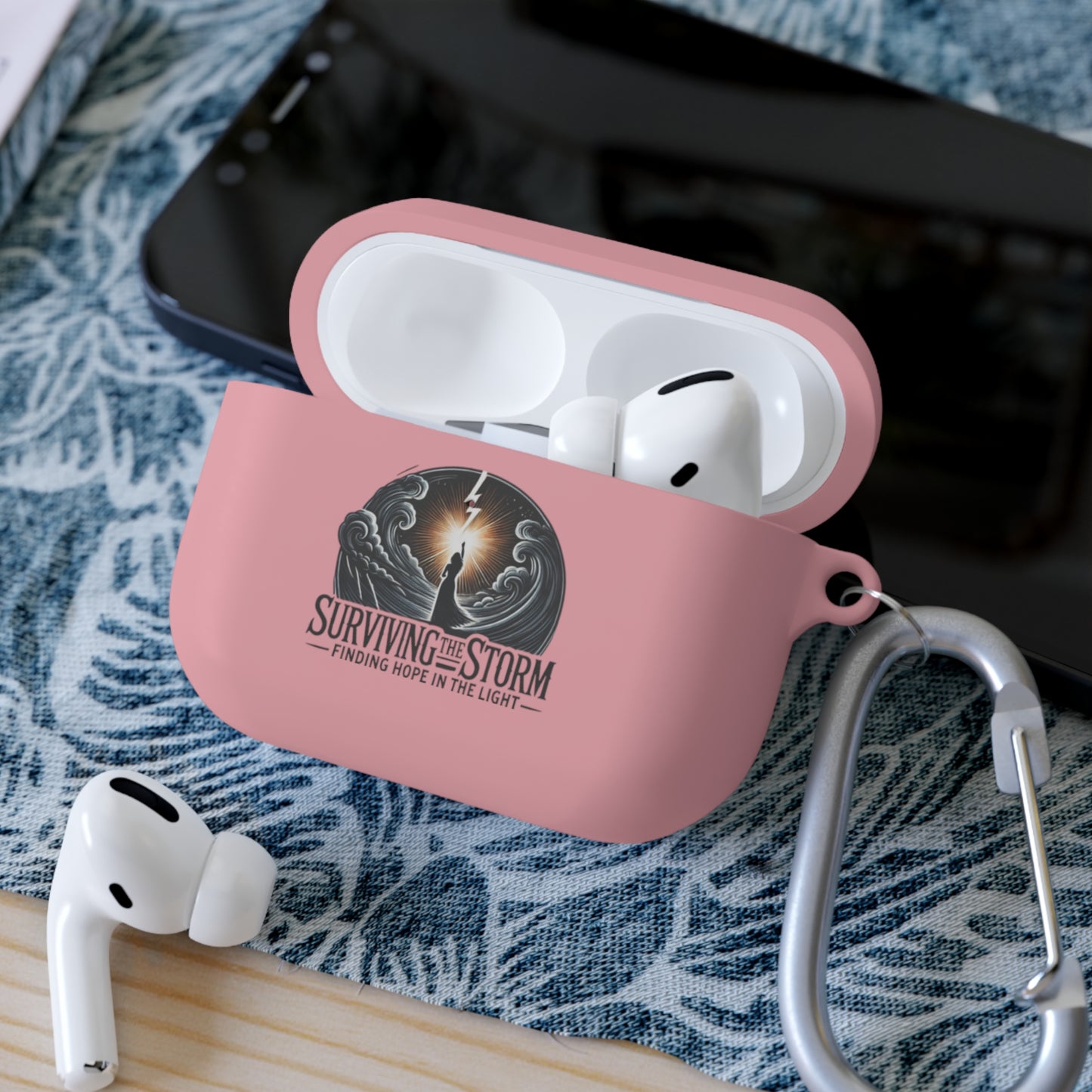 Case Cover for AirPods and AirPods Pro - Domestic Violence Awareness