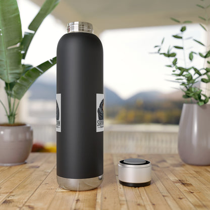 Soundwave Water Bottle With Built In Bluetooth Lid Speaker