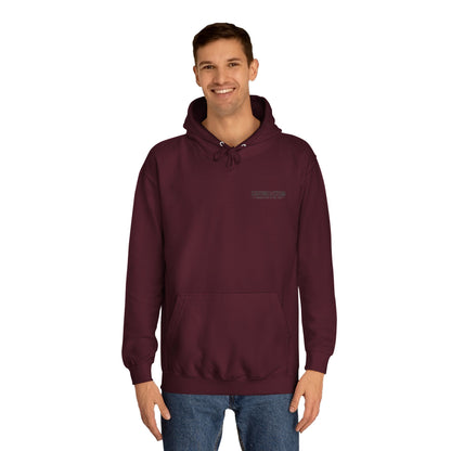 Domestic Violence Awareness Unisex College Hoodie - Surviving the Storm, Finding Hope in the Light