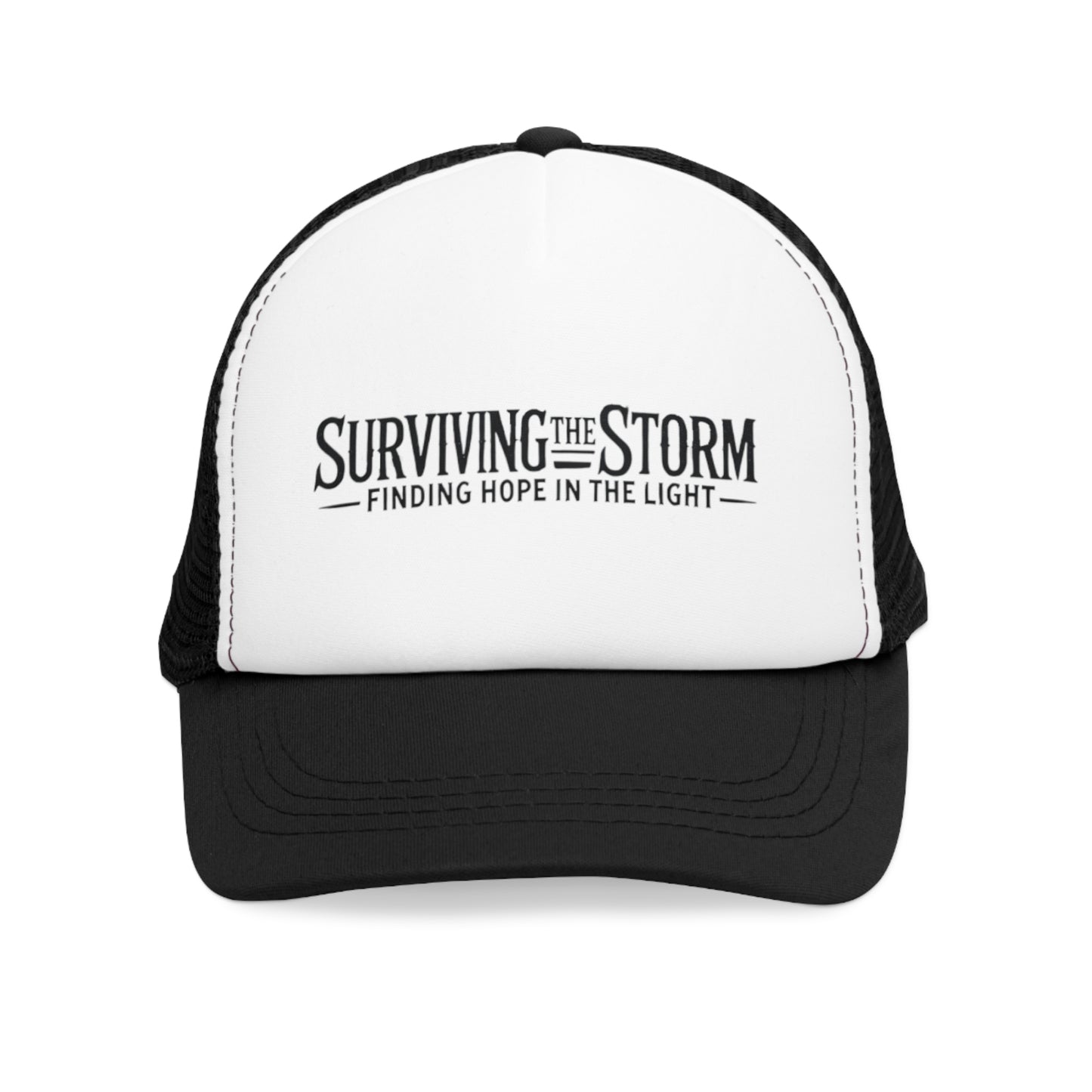 Surviving the Storm Finding Hope in the Light - Mesh Cap